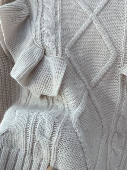 บาร์เลนเซียเอก้า (ติดจองค่ะ)เสื้อไหมพรมสภาพใหม่เอี่ยม  รูปที่ 7