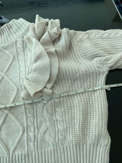 บาร์เลนเซียเอก้า (ติดจองค่ะ)เสื้อไหมพรมสภาพใหม่เอี่ยม  รูปที่ 9