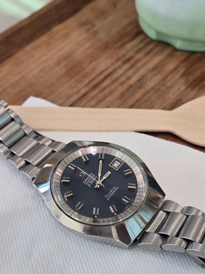 เงิน OMEGA RARE ITEM 1973’s 
omega electronic f300hz chronometer