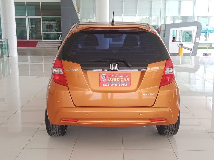 Honda Jazz 2011 1.5 V i-VTEC Sedan เบนซิน ไม่ติดแก๊ส เกียร์อัตโนมัติ ส้ม รูปที่ 4