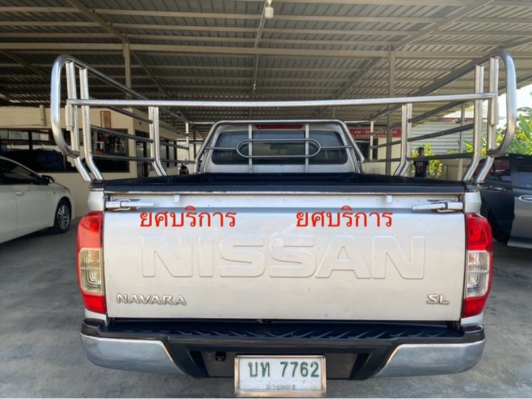 Nissan Navara 2018 2.5 SL Pickup ดีเซล ไม่ติดแก๊ส เกียร์ธรรมดา บรอนซ์เงิน รูปที่ 4