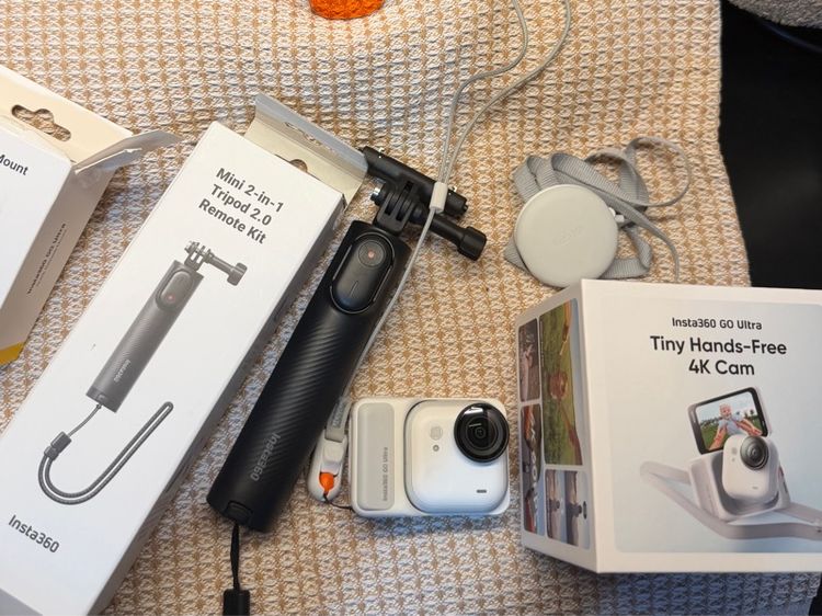 insta 360 go ultra สีขาว