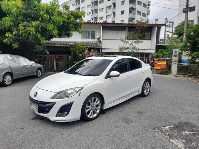 Mazda Mazda3 2011 2.0 S Sports Sedan เบนซิน LPG เกียร์อัตโนมัติ ขาว รูปที่ 2