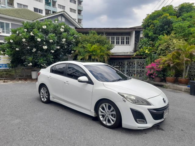 Mazda Mazda3 2011 2.0 S Sports Sedan เบนซิน LPG เกียร์อัตโนมัติ ขาว รูปที่ 4