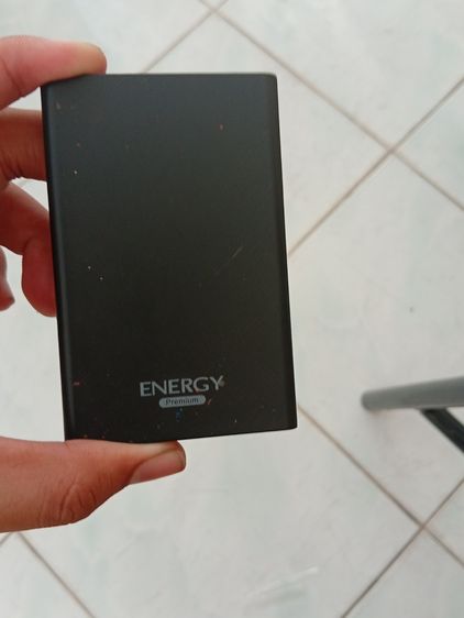 เพาเวอร์แบงค์ แบตสำรอง 5000mah -รุ่น EH1 สีขาวและสีดำ  energy แท้ รูปที่ 2