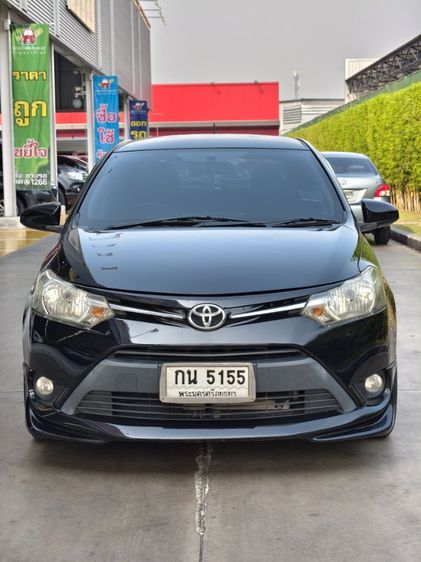 Toyota Vios 2013 1.5 J Sedan เบนซิน ไม่ติดแก๊ส เกียร์อัตโนมัติ ดำ รูปที่ 2