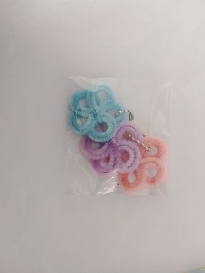 งานพวงกุญแจดอกไม้ลวดกำมะหยี่ รูปที่ 3