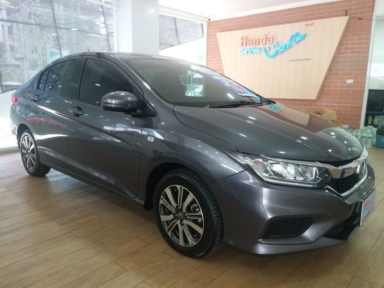 Honda City 2019 1.5 V Sedan เบนซิน ไม่ติดแก๊ส เกียร์อัตโนมัติ เทา รูปที่ 3