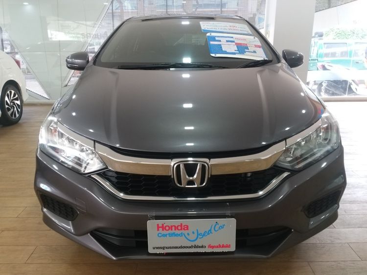 Honda City 2019 1.5 V Sedan เบนซิน ไม่ติดแก๊ส เกียร์อัตโนมัติ เทา รูปที่ 2