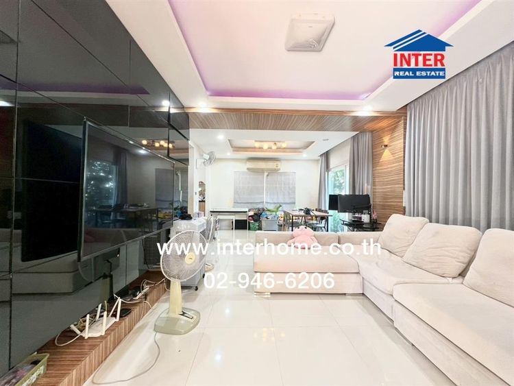บ้านเดี่ยว 2 ชั้น 50.9 ตร.ว. หมู่บ้านชัยพฤกษ์ รามอินทรา-วงแหวน2 ระหว่างซอยคู้บอน44 และ46 ถนนคู้บอน ถนนรามอินทรา เขตคลองสามวา กรุงเทพมหานคร รูปที่ 3