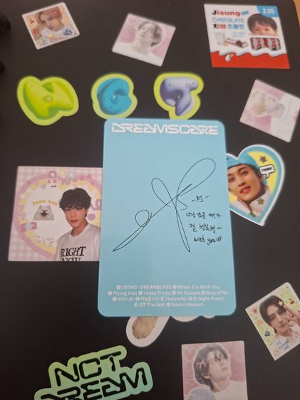 การ์ดเซลฟี่ NCT DREAM อินจุน  อัลบั้ม NCT DREAM 4Th Full Album DREAM SCAPE (ไม่มีตำหนิ) รูปที่ 2