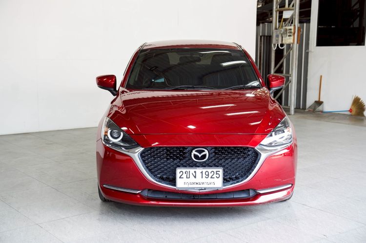 Mazda Mazda 2 2019 1.3 Skyactiv-G S Leather Sedan Sedan เบนซิน ไม่ติดแก๊ส เกียร์อัตโนมัติ แดง รูปที่ 2