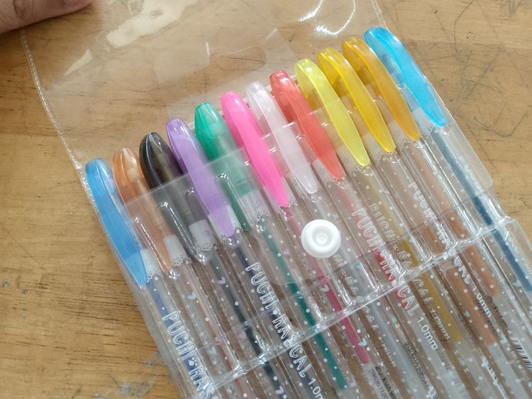 ปากกากลิตเตอร์วิบวับ12สี รูปที่ 2