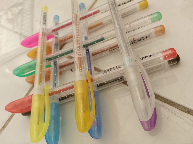 ปากกากลิตเตอร์วิบวับ12สี รูปที่ 7