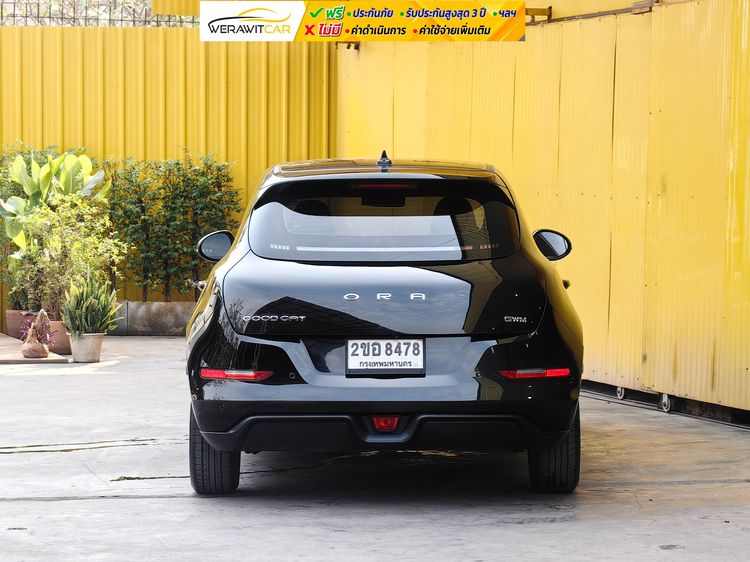 GWM ORA Good Cat 2022 400KM TECH Sedan ไฟฟ้า ไม่ติดแก๊ส เกียร์อัตโนมัติ ดำ รูปที่ 4