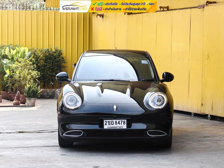 GWM ORA Good Cat 2022 400KM TECH Sedan ไฟฟ้า ไม่ติดแก๊ส เกียร์อัตโนมัติ ดำ รูปที่ 2