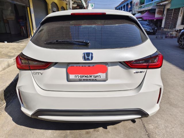 Honda City 2025 1.5 e:HEV RS Sedan ไฮบริด เกียร์อัตโนมัติ ขาว รูปที่ 4