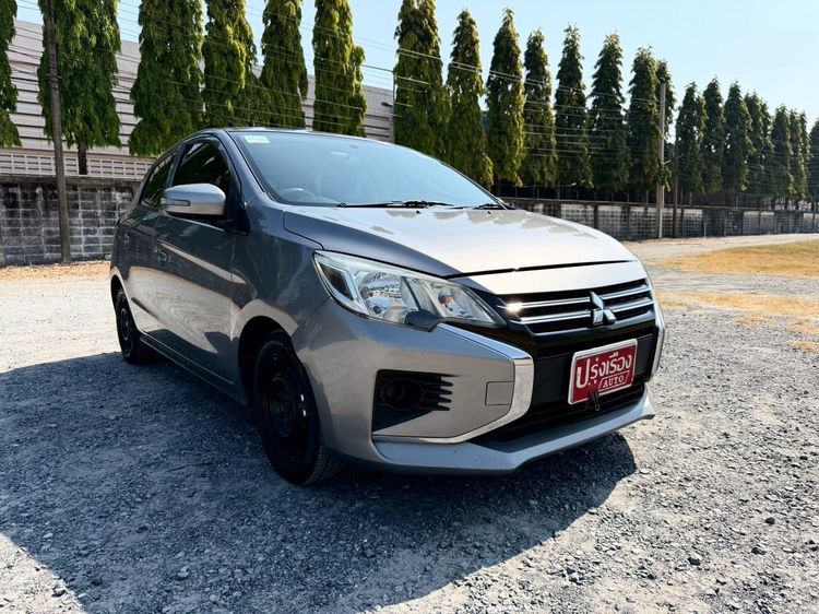 Mitsubishi Mirage 2020 1.2 GLX Sedan เบนซิน ไม่ติดแก๊ส เกียร์อัตโนมัติ เทา รูปที่ 3