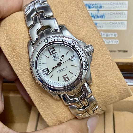 Tag Heuer Link หน้าขาวมุก Lady Size.