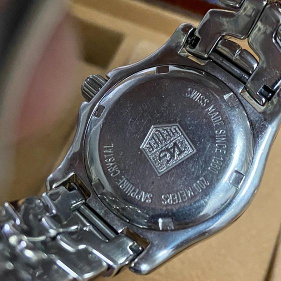 Tag Heuer Link หน้าขาวมุก Lady Size. รูปที่ 6