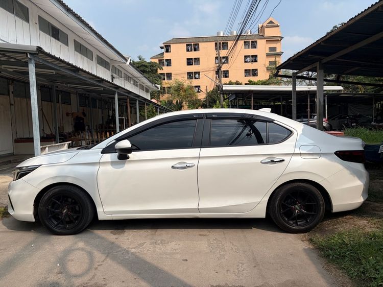 Honda City 2022 1.0 SV Sedan เบนซิน ไม่ติดแก๊ส เกียร์อัตโนมัติ ขาว รูปที่ 4