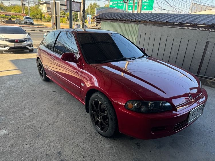 Honda Civic 1994 1.8 E i-VTEC Sedan เบนซิน ไม่ติดแก๊ส เกียร์อัตโนมัติ แดง รูปที่ 3