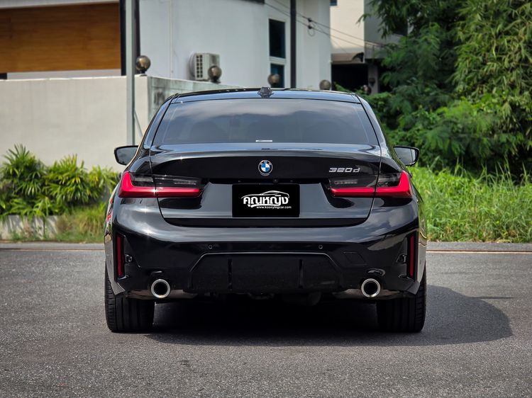 BMW Series 3 2023 320d Sedan ดีเซล ไม่ติดแก๊ส เกียร์อัตโนมัติ ดำ รูปที่ 4
