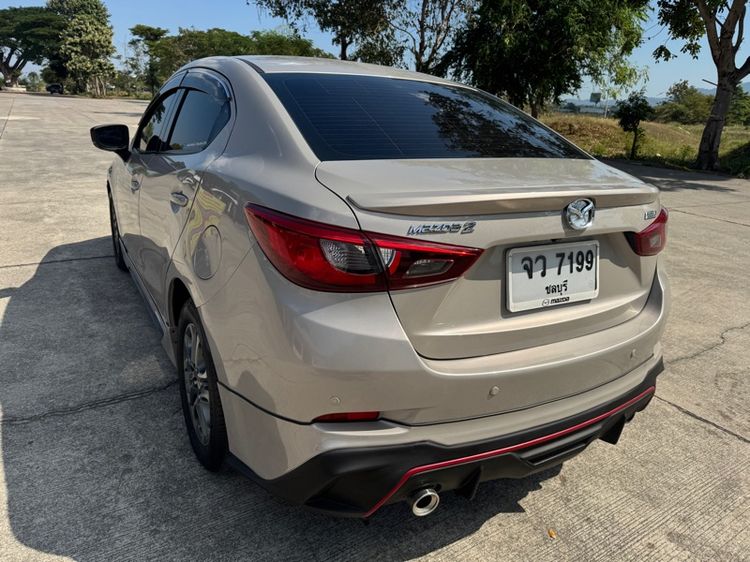 Mazda Mazda 2 2016 1.5 XD Sports High Connect Sedan ดีเซล ไม่ติดแก๊ส เกียร์อัตโนมัติ น้ำตาล รูปที่ 3