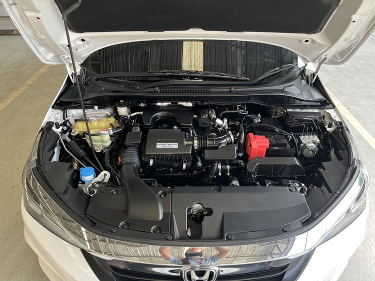 Honda City 2021 1.0 SV Sedan เบนซิน ไม่ติดแก๊ส เกียร์อัตโนมัติ ขาว รูปที่ 4