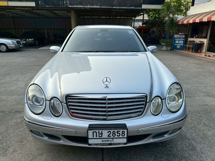 Mercedes-Benz E-Class 2007 E200 Kompressor Sedan เบนซิน ไม่ติดแก๊ส เกียร์อัตโนมัติ บรอนซ์เงิน รูปที่ 2