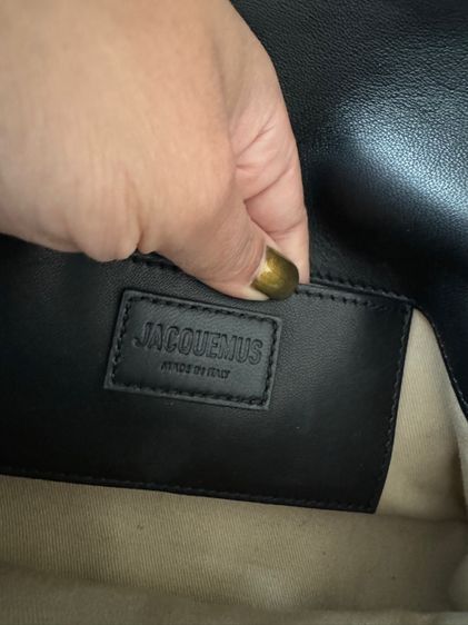 Jacquemus Le Bambino soft black  รูปที่ 14