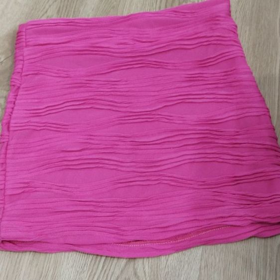 กะโปรง ลายดอก สีพื้น สีดำ รูปที่ 3