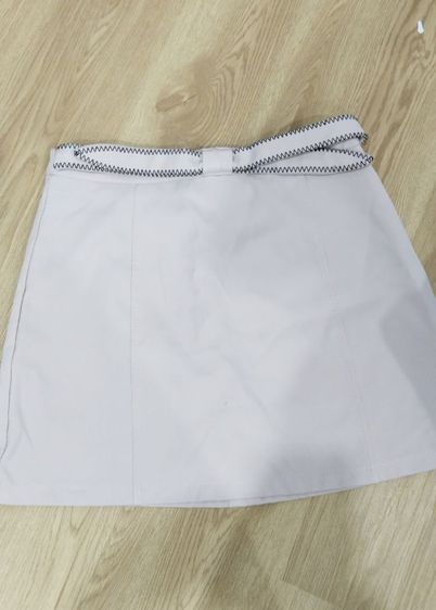 กะโปรง ลายดอก สีพื้น สีดำ รูปที่ 5