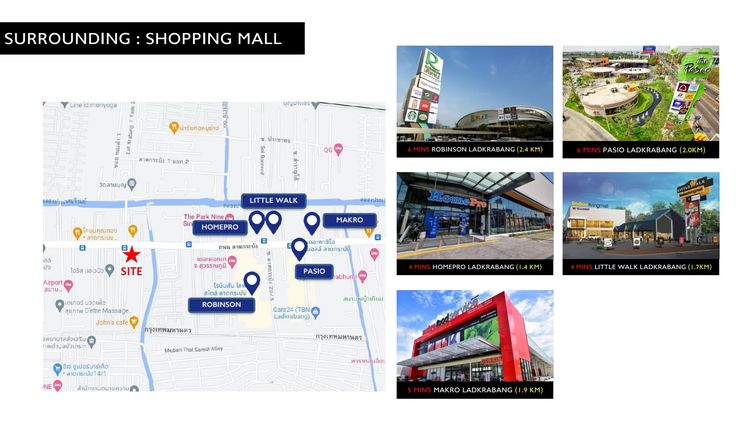 (เจ้าของขายเอง) ขายที่ดิน 3 ไร่ ถนนลาดกระบัง ใกล้สนามบิน-โรบินสันลาดกระบัง รูปที่ 2