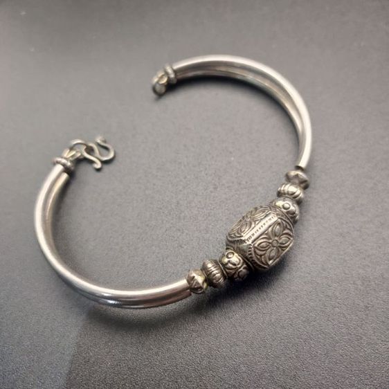 สร้อยข้อมือ เงิน งานเก่าทางเหนือ ชุดสามชิ้นสวยสภาพสมบูรณ์  รูปที่ 5