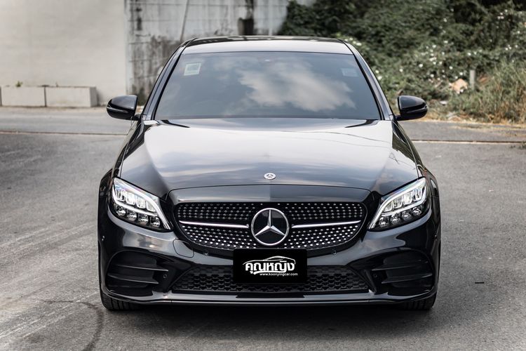 Mercedes-Benz C-Class 2020 C300 Sedan ปลั๊กอินไฮบริด (PHEV) ไม่ติดแก๊ส เกียร์อัตโนมัติ เทา รูปที่ 4