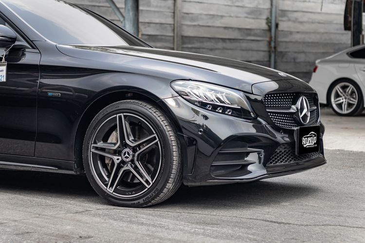 Mercedes-Benz C-Class 2020 C300 Sedan ปลั๊กอินไฮบริด (PHEV) ไม่ติดแก๊ส เกียร์อัตโนมัติ เทา รูปที่ 3