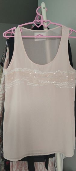 เดรส ดิ้นทอง เสื้อครอป เดรสขาว รูปที่ 3