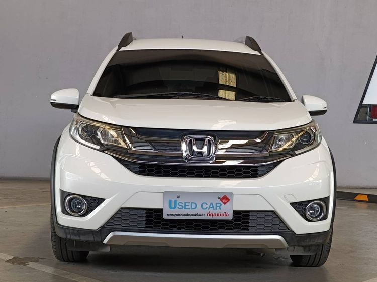 Honda BR-V 2016 1.5 SV Utility-car เบนซิน ไม่ติดแก๊ส เกียร์อัตโนมัติ ขาว รูปที่ 2