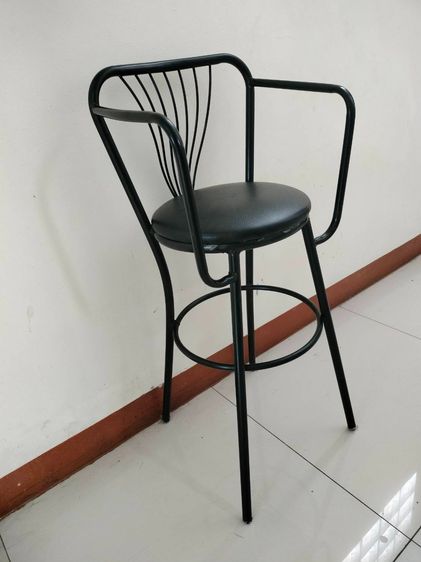 เก้าอี้ เด็ก ทานข้าว โครงเหล็ก ที่นั่งเบาะหนังเทียม รูปที่ 4