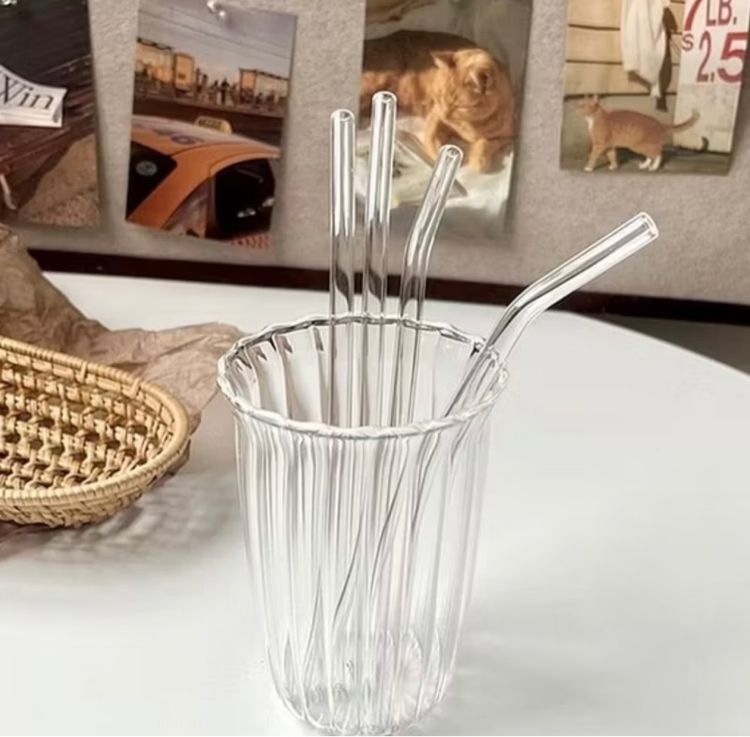 หลอดแก้วใสแบบงอ สีใส ทนต่ออุณหภูมิสูง 10 บาท รูปที่ 2