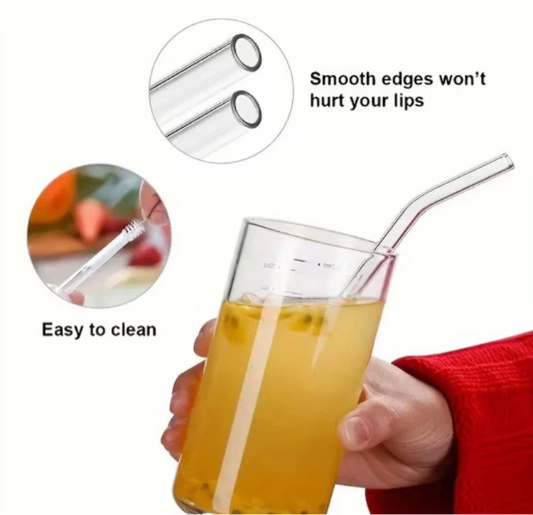 หลอดแก้วใสแบบงอ สีใส ทนต่ออุณหภูมิสูง 10 บาท รูปที่ 4