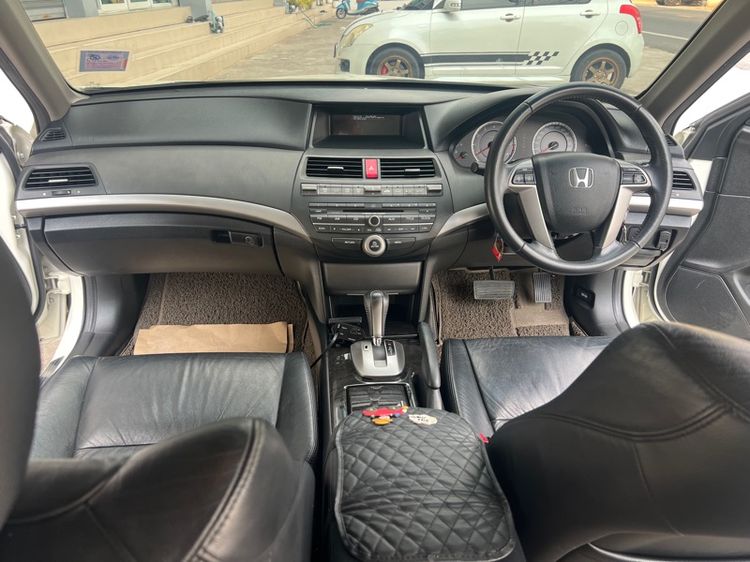 Honda Accord 2011 2.0 EL Sedan เบนซิน ไม่ติดแก๊ส เกียร์อัตโนมัติ ขาว รูปที่ 4