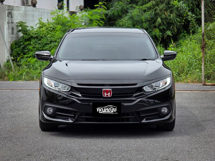 Honda Civic 2017 1.8 EL i-VTEC Sedan เบนซิน ไม่ติดแก๊ส เกียร์อัตโนมัติ ดำ รูปที่ 3
