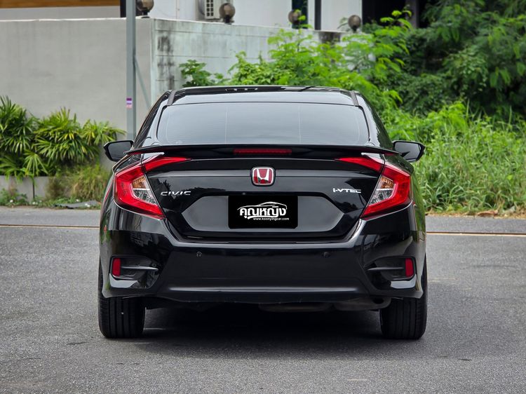 Honda Civic 2017 1.8 EL i-VTEC Sedan เบนซิน ไม่ติดแก๊ส เกียร์อัตโนมัติ ดำ รูปที่ 4