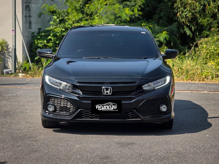 Honda Civic 2017 1.5 Turbo Sedan เบนซิน ไม่ติดแก๊ส เกียร์อัตโนมัติ ดำ รูปที่ 3
