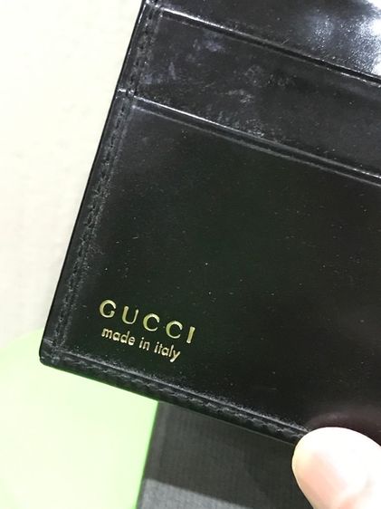 ลดราคา Gucci แท้ กระเป๋าเงิน สภาพใช้งานปกติ รูปที่ 12