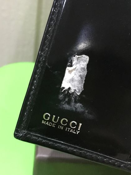 ลดราคา Gucci แท้ กระเป๋าเงิน สภาพใช้งานปกติ รูปที่ 16