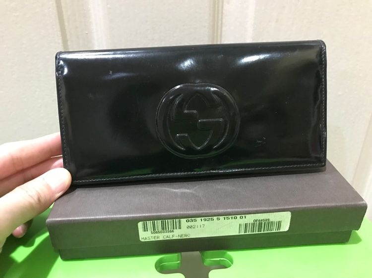 ลดราคา Gucci แท้ กระเป๋าเงิน สภาพใช้งานปกติ รูปที่ 13