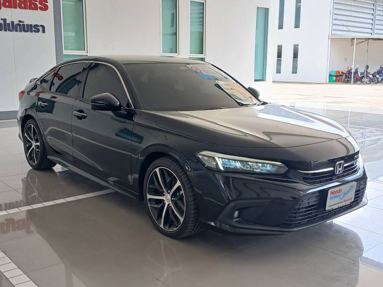 Honda Civic 2022 2.0 eHEV RS Sedan ไฮบริด ไม่ติดแก๊ส เกียร์อัตโนมัติ ดำ รูปที่ 3